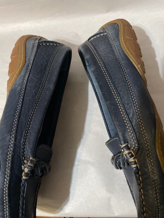 Blue leather shoes - Picture 15 of 15